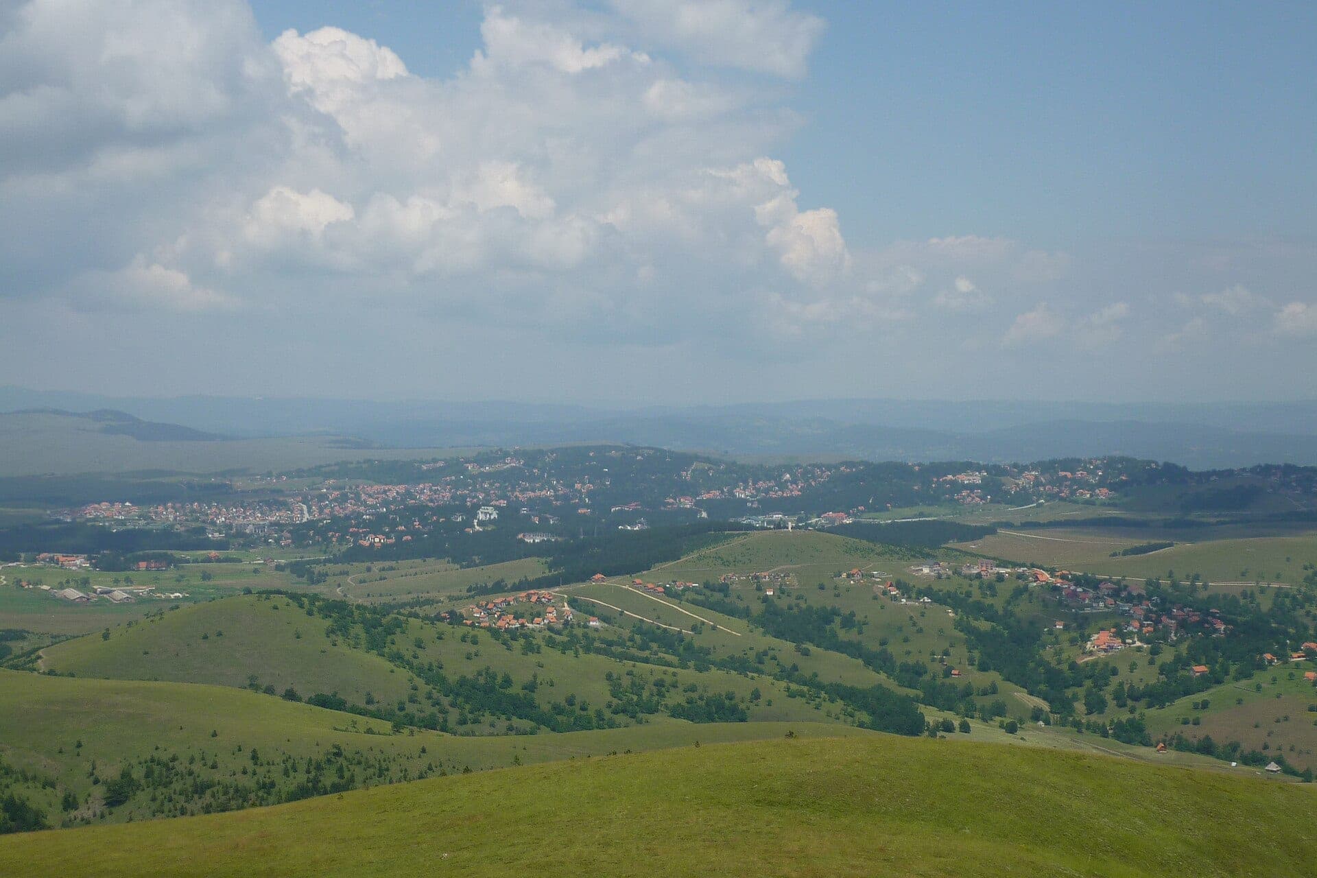 Zlatibor — pogled s Čigote